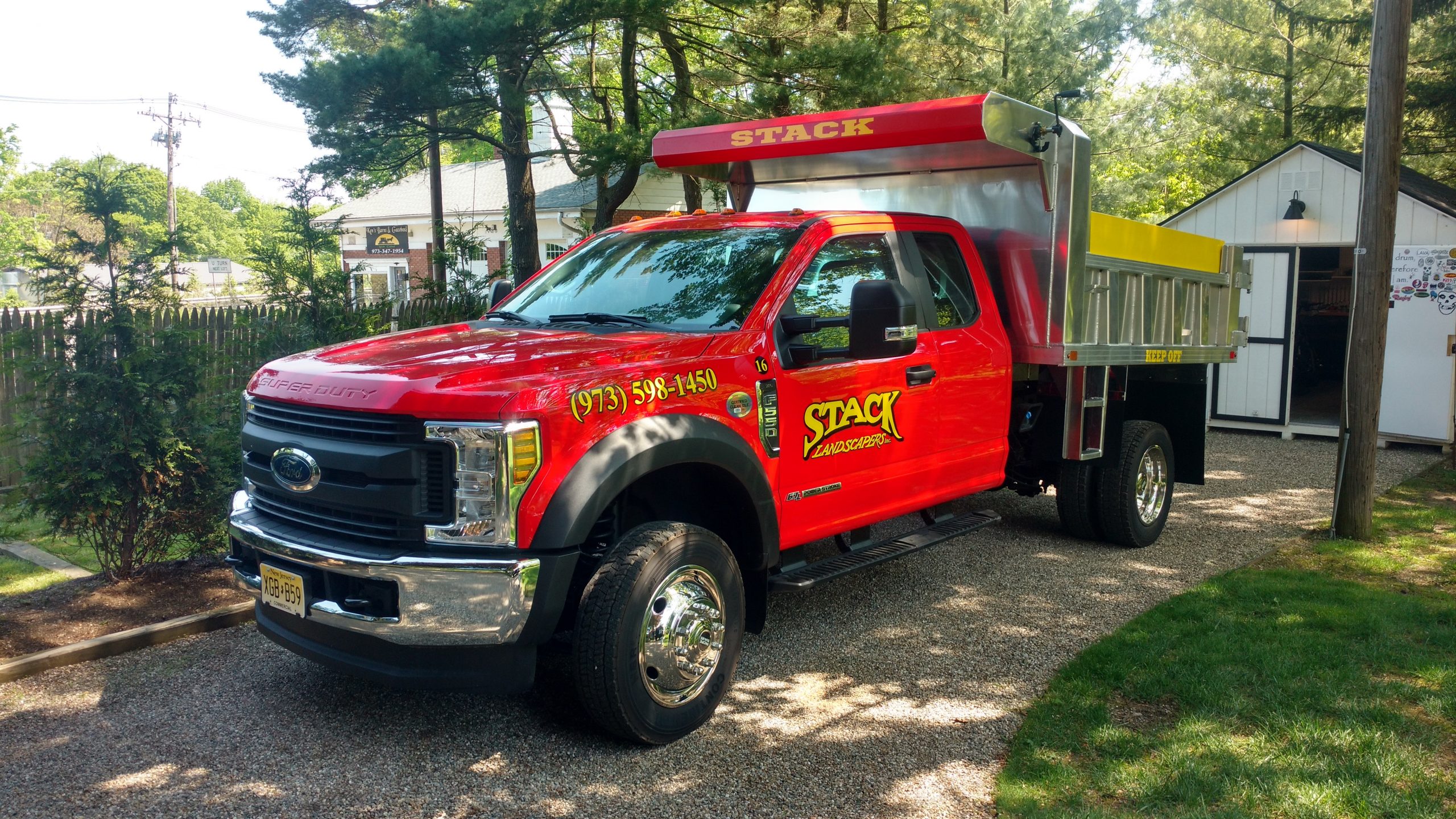 Stack Landscaper's Truck